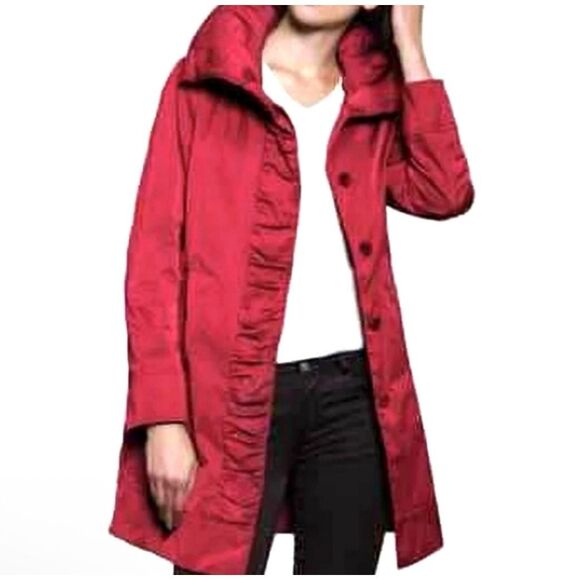 ✨Rainforest Ladies Rain Orange Sz Small Jacket✨ - Picture 2 of 9